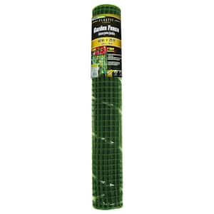 2 in. x 3.4 ft. x 25 ft. Plastic Garden Fence Hardware Cloth