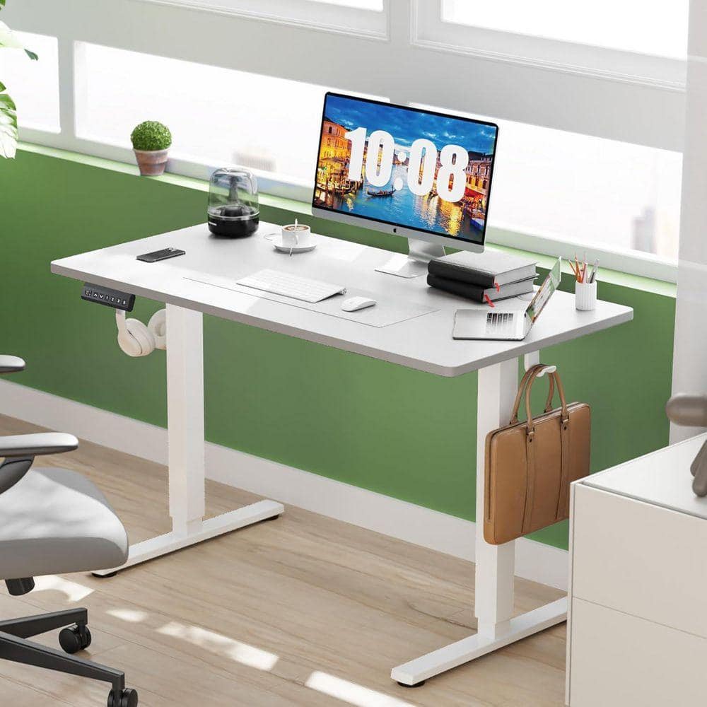WONDER COMFORT 48 x 24 in. Electric White Adjustable Height Rising