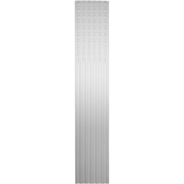 Ekena Millwork Benson 1-7/8 in. x 17-5/8 in. x 94-1/2 in. Polyurethane Fluted Pilaster