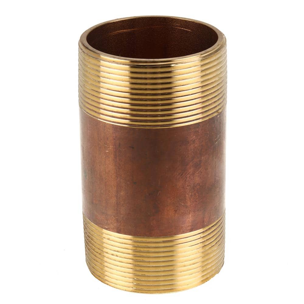 2 in. x 4 in. Brass MIP Nipple Fitting price history on PriceWatchPro