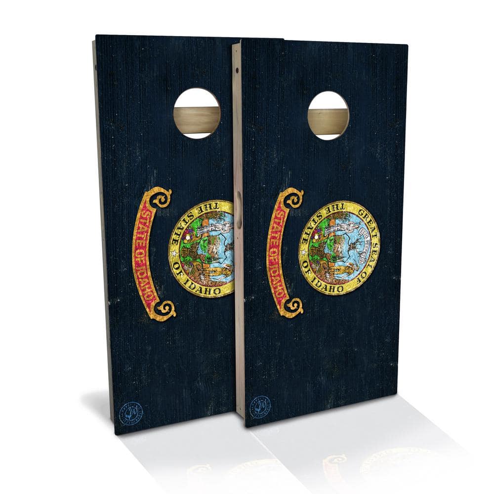 IPG Global Marketing Idaho State Flag Cornhole Board Set (Includes 8-Bags)  TRB1533 - The Home Depot