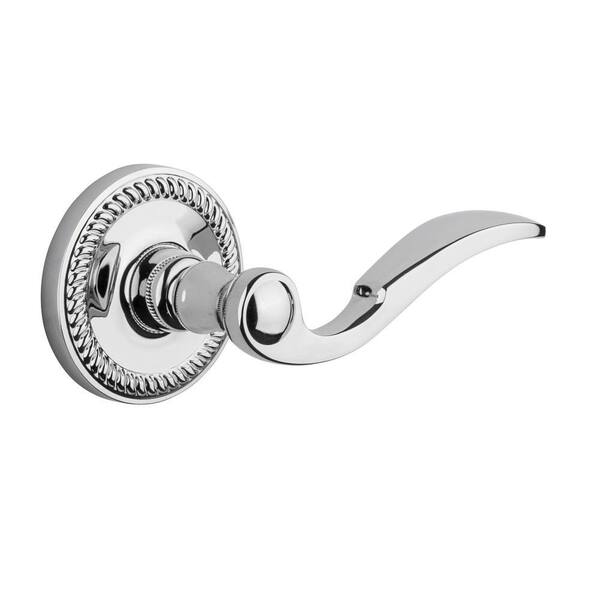 Grandeur Newport Rosette Bright Chrome with Passage Right Handed Bellagio Lever