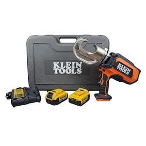 DeWalt 20V MAX Refrigerant Pipe Press Tool Kit with Milwaukee 32KN 7 Piece  Jaw Set