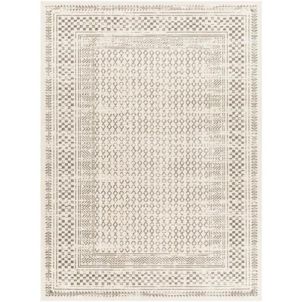 Artistic Weavers Redondo Beach Powder Global 8 ft. x 10 ft. Indoor/Outdoor Area Rug