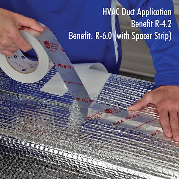 Reflectix - 24 in. x 25 ft. Double Reflective Insulation Roll Radiaint Barrier