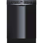 Ascenta 24 in. Black Front Control Tall Tub Dishwasher with Hybrid Stainless Steel Tub, 50 dBA