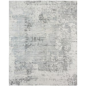 Gray/Sky 2 ft. x 3 ft. Area Rug