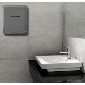 Willow Commercial Gray Brushed Stainless Steel High Speed Automatic Electric Hand Dryer