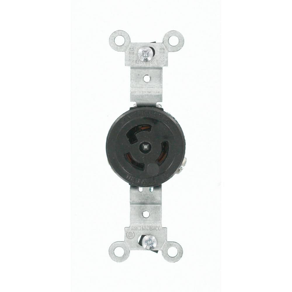 15 Amp 125-Volt Industrial Grade Locking Outlet, Black 4710 price history on PriceWatchPro