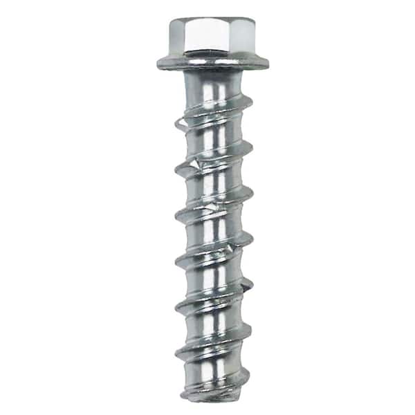 Cobra Tork 3/4 in. x 4 in. Zinc Plated Concrete Screw Anchors (10-Pack)