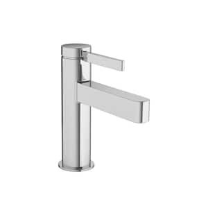 Finoris Single Handle Single Hole Bathroom Faucet in Chrome