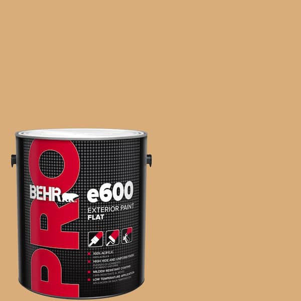 BEHR PRO 1 gal. #PPU6-05 Cork Flat Exterior Paint