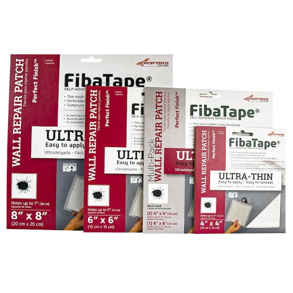 FibaTape Perfect Finish Multi-Pack Self-Adhesive Wall Repair Patch