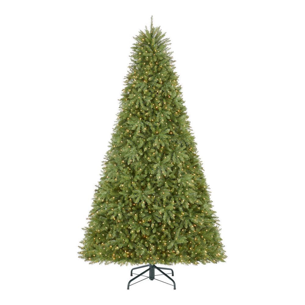 National Tree Co. Dunhill Fir 10' Artificial Christmas Tree with 1200 Clear Lights