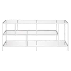 Winthrop 55 in. Matte White TV Stand Fits TV's up to 60 in.