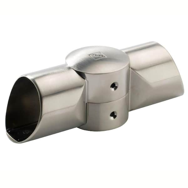 EVERMARK Brushed Nickel Landing Connector