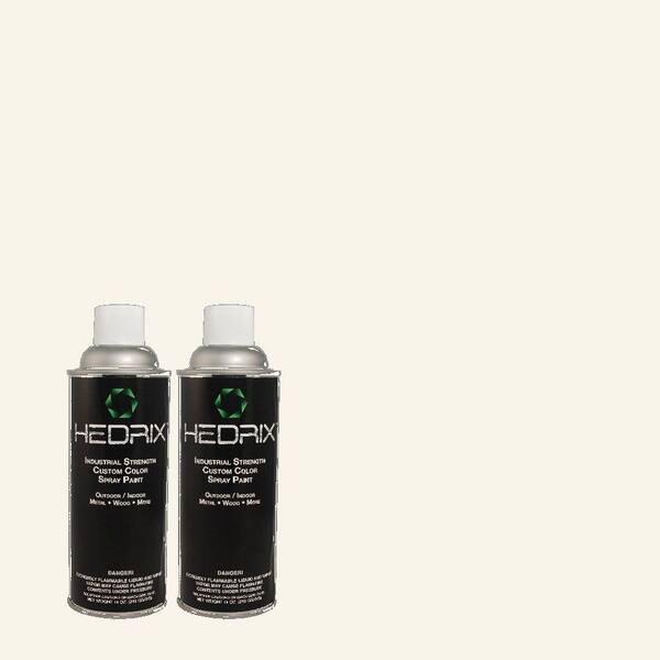 Hedrix 11 oz. Match of C6-2NW Sugar Cane Gloss Custom Spray Paint (2-Pack)