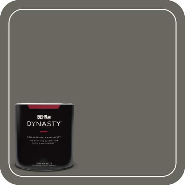 BEHR DYNASTY 1 qt. #MQ6-19 Naturalism One-Coat Hide Matte Interior Stain-Blocking Paint & Primer