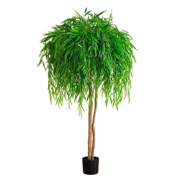 Nearly Natural 5 ft. Willow Artificial Tree (Real Touch)