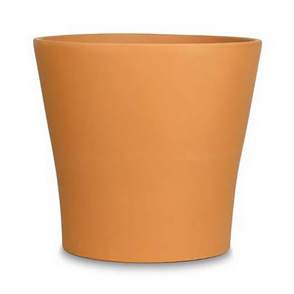 PATIO VISTA 4.75 in. Terracotta Clay Pot DD18190131 The Home Depot