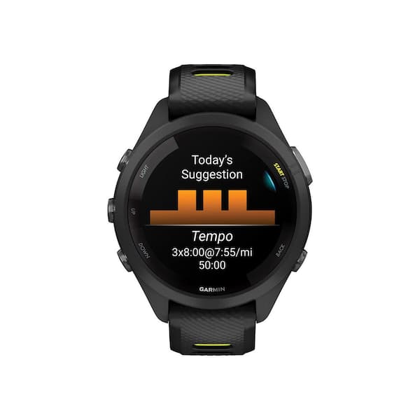 Garmin Forerunner 265S Running Smartwatch with Black Bezel 1.64 x