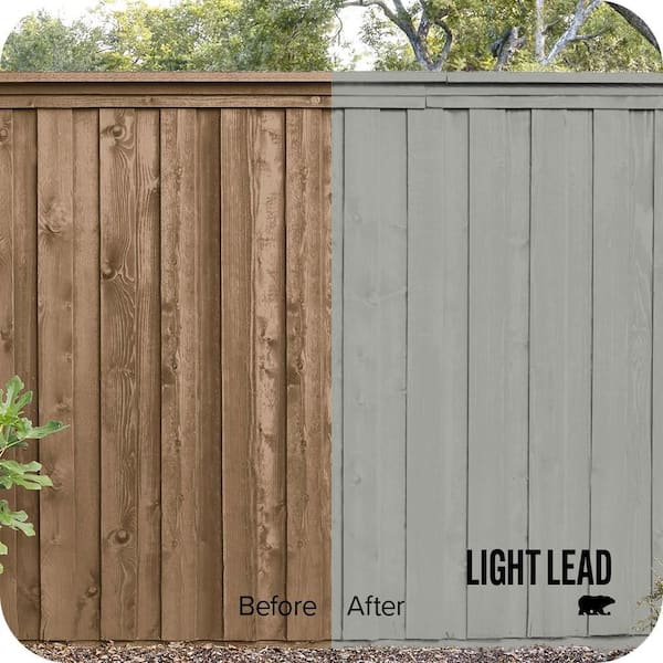 5 gal. #SC-149 Light Lead Solid Color House and Fence Exterior Wood Stain