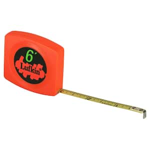 Bullseye Small Pink Tape Measure - Measurement Tape with Standard