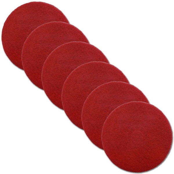 6-Pack Replacement Buffing Pad Brush for TMOP18e Electric Floor Scrubber