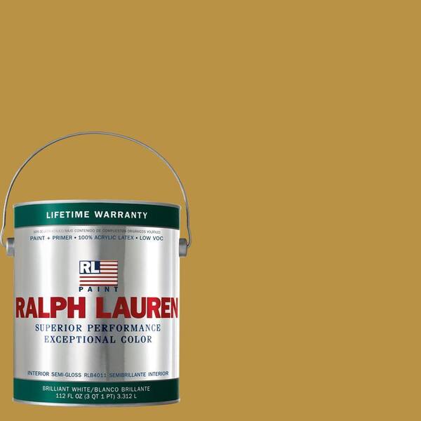 Ralph Lauren 1-gal. Satchel Gold Semi-Gloss Interior Paint