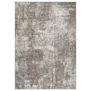 Alpine 11 ft. X 14 ft. Light Brown Abstract Area Rug