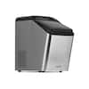 NewAir 30 lb. Portable Countertop Nugget Ice Maker in Stainless Steal