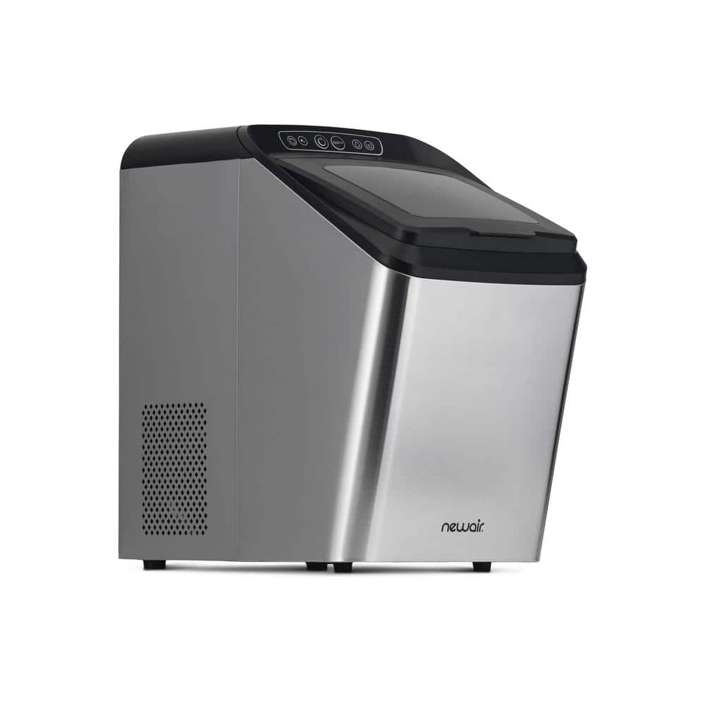Reviews for NewAir 30 lb. Portable Countertop Nugget Ice Maker in Stainless  Steal