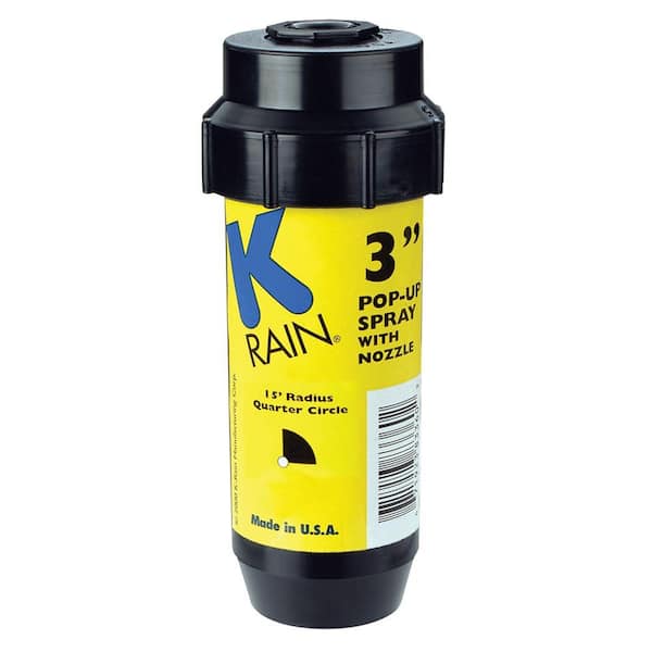 K-Rain 3 in. KSpray Pop-Up Sprinkler 1/4 Circle Pattern Nozzle