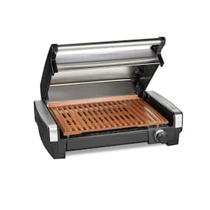 Black Electric Indoor Searing Grill