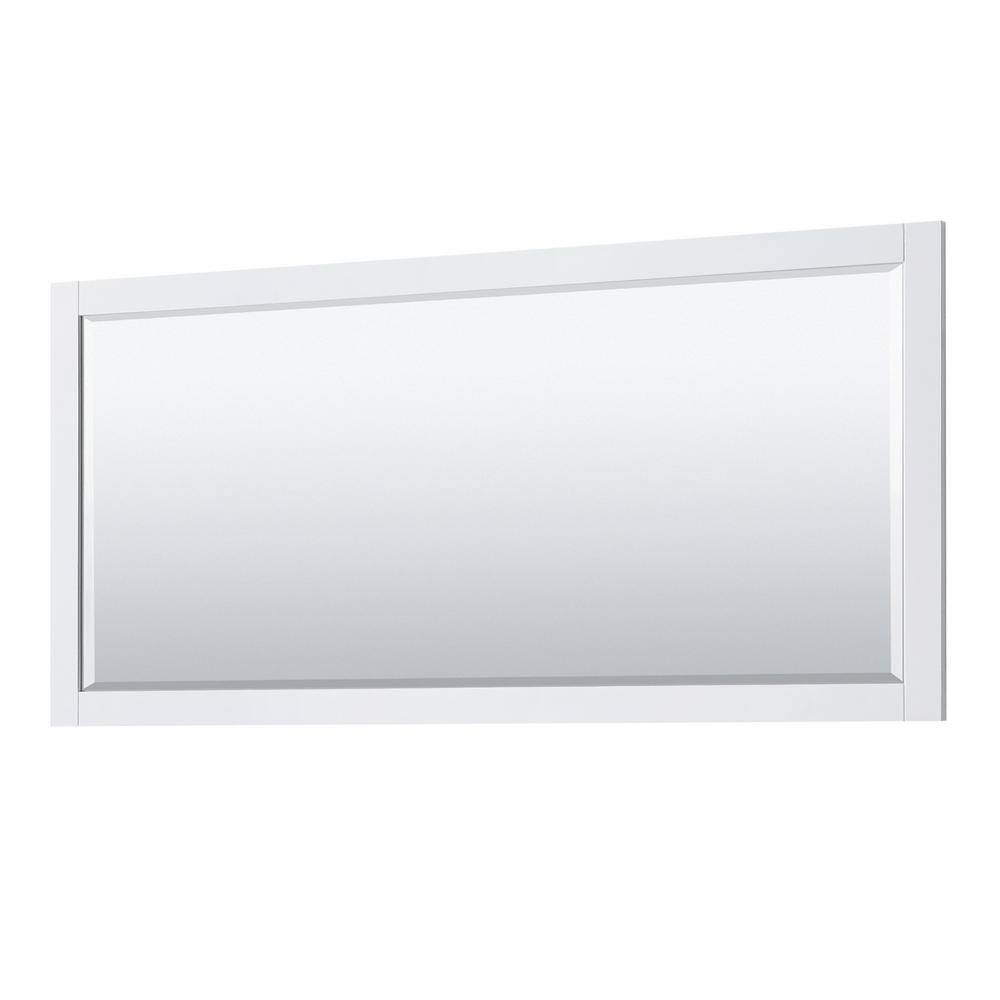 Avery 72-Inch White Double Vanity with Quartz Top and Gold Hardware