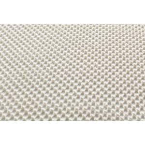 Grip 8 ft. x 10 ft. Oval Interior Non-Slip Hard Surface 0.13 in. Thickness Rug Pad