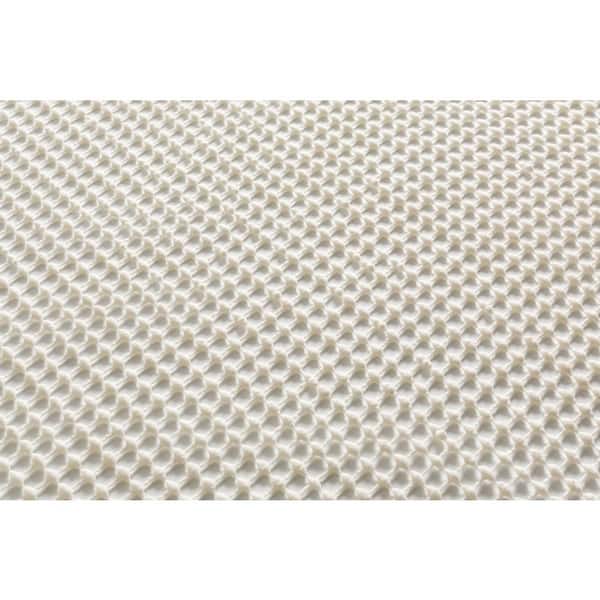 Grip 8 ft. Square Interior Non-Slip Hard Surface 0.13 in. Thickness Rug Pad