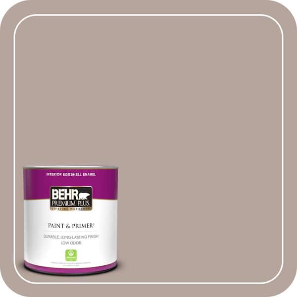 BEHR PREMIUM PLUS 1 qt. #BNC-12 Mauvelous Eggshell Enamel Low Odor Interior Paint & Primer