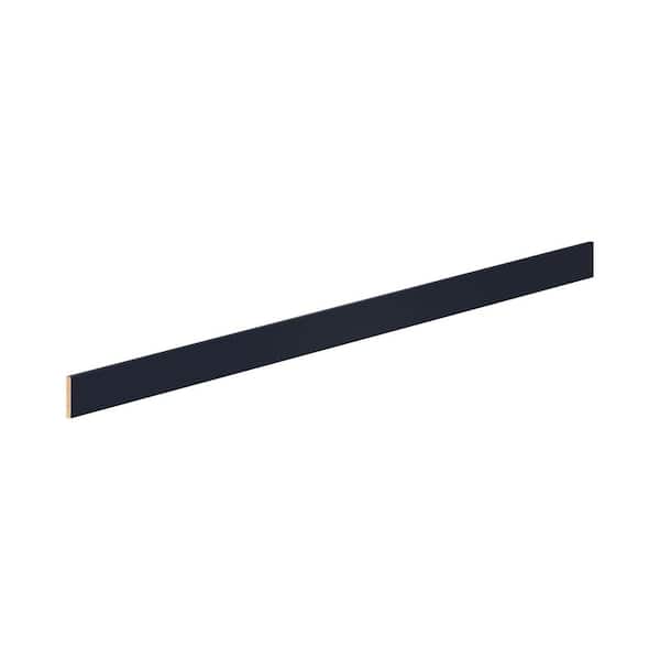 J COLLECTION Laramie 96 in. W x 4.5 in. H Toe Kick in Painted Blue