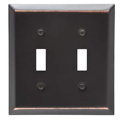 2 Gang Toggle Light Switch Plates Light Switch Plates The Home Depot