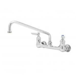 2-Handle Standard Kitchen Faucet in Polished Chrome