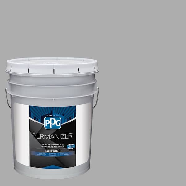 5 gal. PPG1001-4 Flagstone Flat Exterior Paint