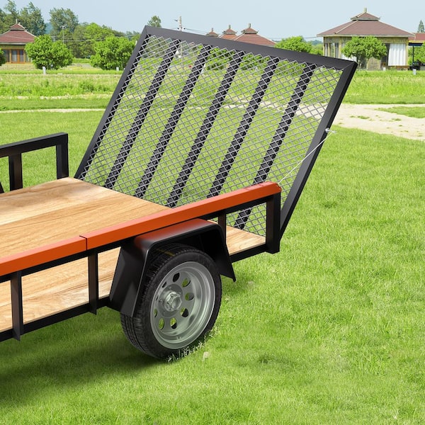 Trailer Tailgate Lift Assist 360 lbs. Load Capacity Trailer Kit for Open Utility Trailer Tailgate and Ramp