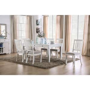 Ely White Cushioned Dining Side Chair (Set of 2)