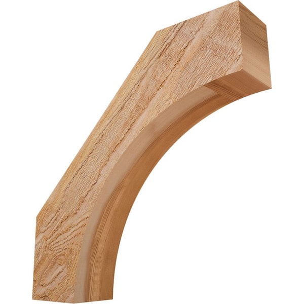 4"W x 18"D x 18"H Westlake Rough Sawn Knee Brace, Western Red Cedar
