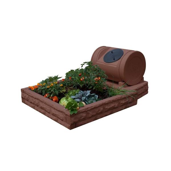 Good Ideas Hybrid Red Brick Raised Garden Bed