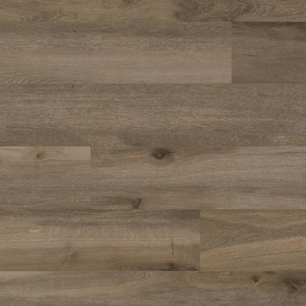 Warm White Oak 28 MIL x 7.76 in. W x 60 in. L Click-Lock Waterproof Luxury 