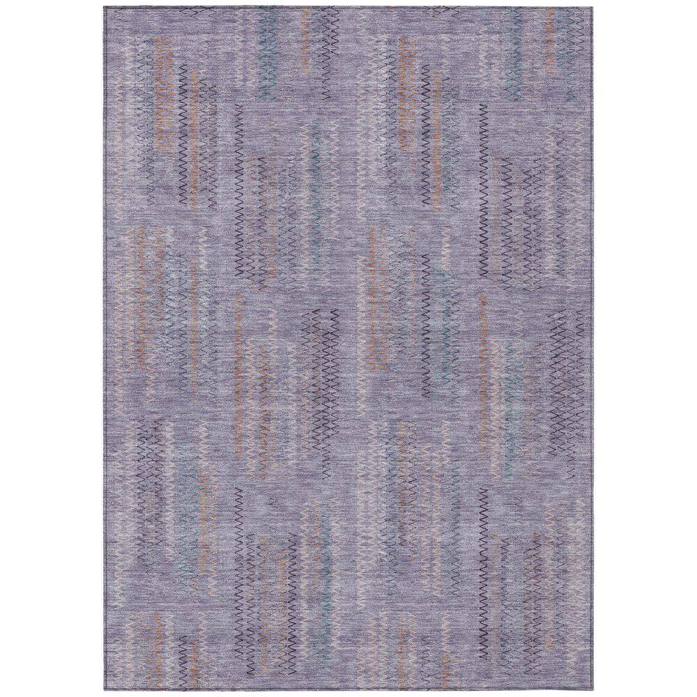 Chantille Machine Washable Indoor/Outdoor Abstract ACN2887 Plum 5 ft. x 7 ft. 6 in. Area Rug price history on PriceWatchPro