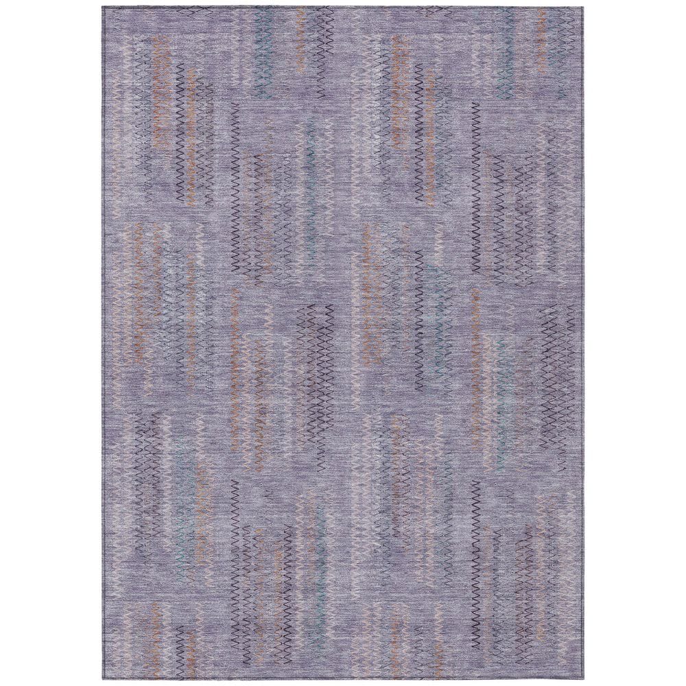 Chantille Machine Washable Indoor/Outdoor Abstract ACN2887 Plum 9 ft. x 12 ft. Area Rug price history on PriceWatchPro