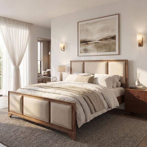 CHRISTOPHER KNIGHT HOME Hendrix Natural plus Beige Distressed Wood